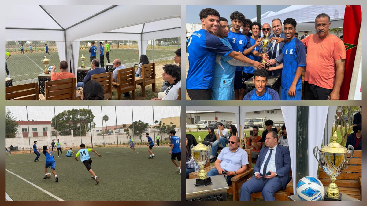 facdessciences's tweet photo. Clôture du Tournoi de Mini-Foot 2026 de la Faculté des Sciences de Rabat https://t.co/DRb8CFM6Jz