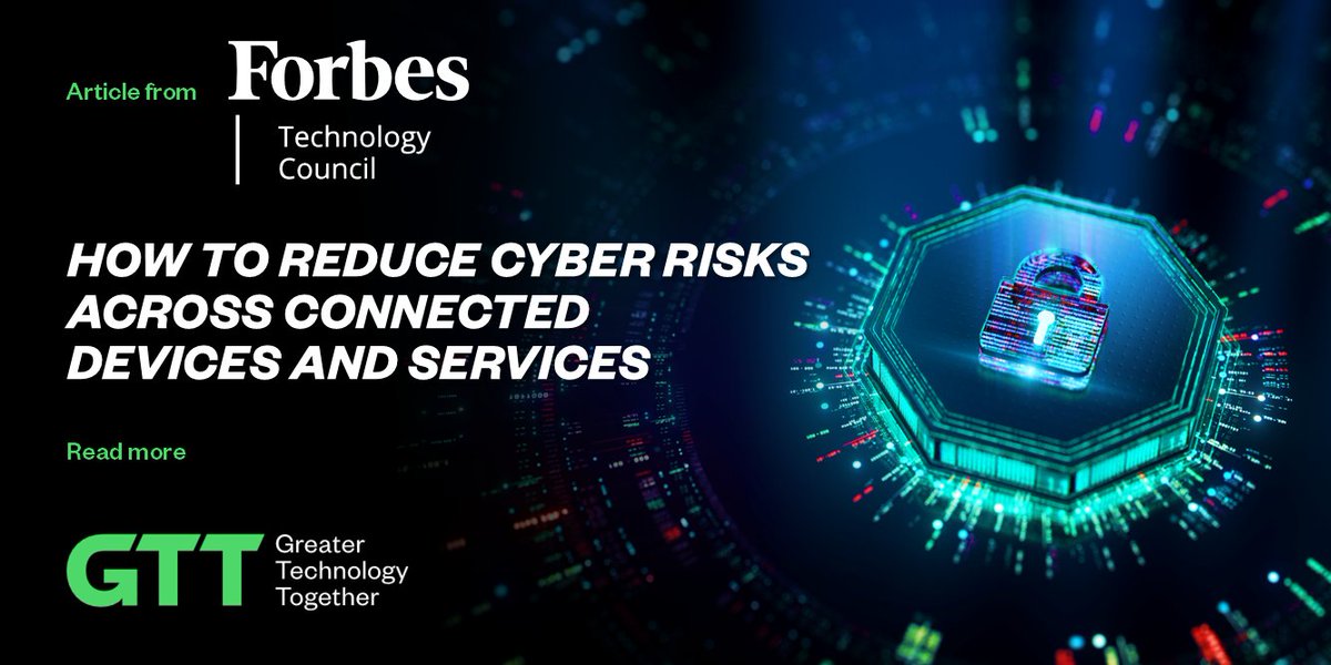 bfsanches's tweet photo. Are your connected devices and services creating more cyber risk than you think?

Explore further perspectives on reducing cyber risk across connected devices and services here: https://t.co/f3W38NNjXh.

#Forbes #AgenticAI #AISecurity #Cybersecurity #GTT https://t.co/AixMKmodcf