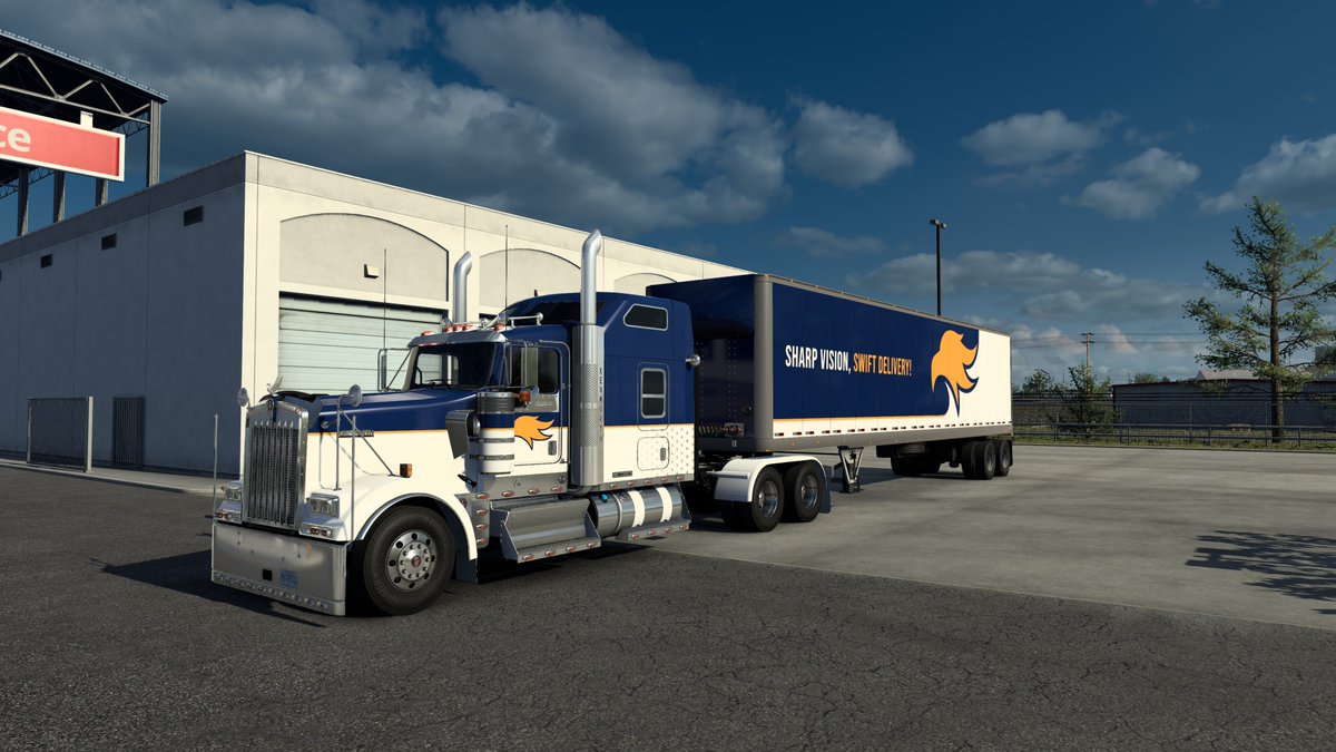 TruckerJohn302's tweet photo. Hello 1.60. Nice to meet you. 😎
@SCSsoftware 
#ats #BestCommunityEver https://t.co/WzSye9KCrF