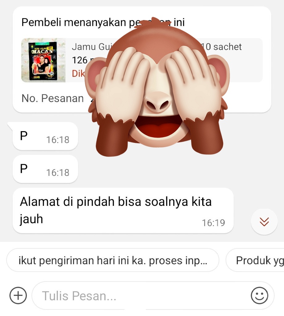kyzacky1's tweet photo. pesan tanggal 14 dan sudah dikirim tanggal 15.
tanggal 16 chat kalau mau ganti alamat.
udah biaya operasional+ admin gede, belum lg nanti barang jika di retur kondisinya udah ga karuan. kadang juga hilang. 
masih harus ngadepin pembeli kek aixbhzaj gini. https://t.co/R7laCHo6sg
