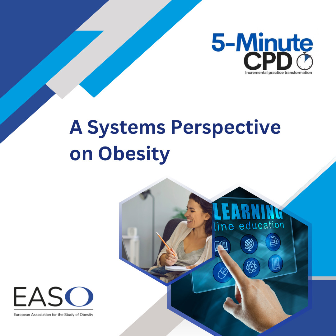 EasoPresident's tweet photo. 🌟 EASO 5-Minute CPD

A Systems Perspective on Obesity

Join Dr Joreintje Mackenbach to explore how systems thinking can transform our approach to obesity prevention.

https://t.co/ySFAABo3Pt https://t.co/HhVOoXPWdU