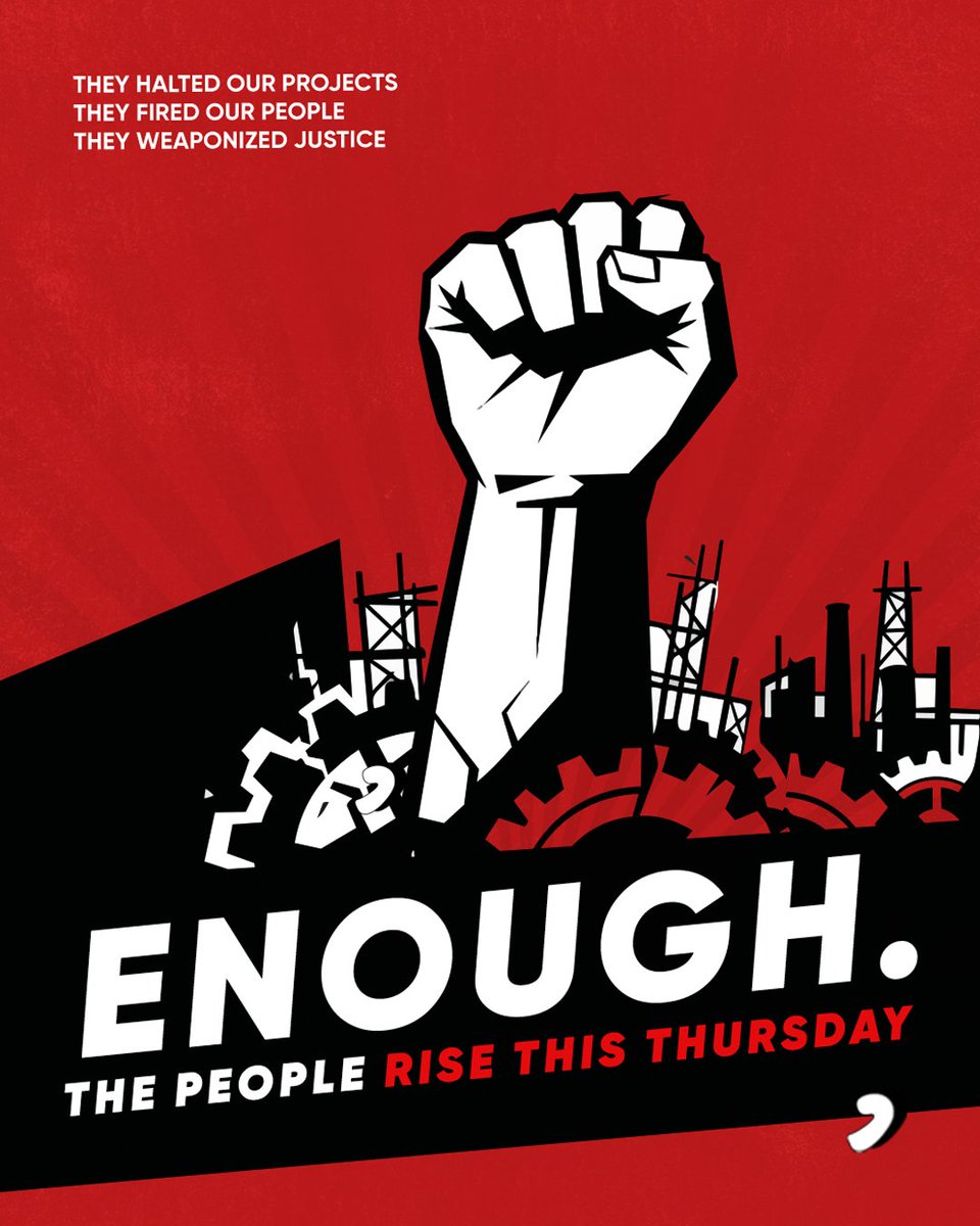 minoongothehmv's tweet photo. They Halted Our Projects
They Fired Our People
They Weaponized Justice

ENOUGH.
The People Rise This Thursday https://t.co/sptMTA2nMx