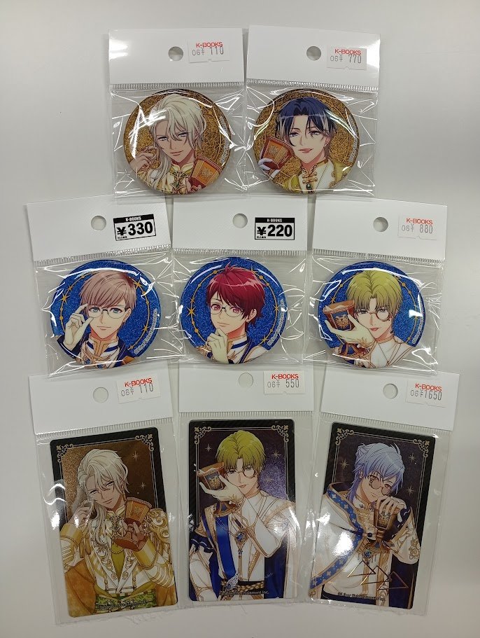 入荷情報】 A3！ 9周年記念SHOP 🌸メタルクリアカード 開花の祝詞