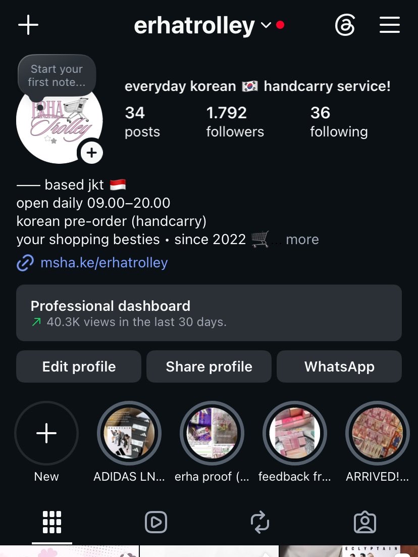 erhatrolley_'s tweet photo. guys for checking other testi &amp; stuff bisa cek ke our insta ya @erhatrolley 🫶🏻🤍 we 100% trusted hihi uda handles jastip since 2022! https://t.co/C0i2jUbXHt