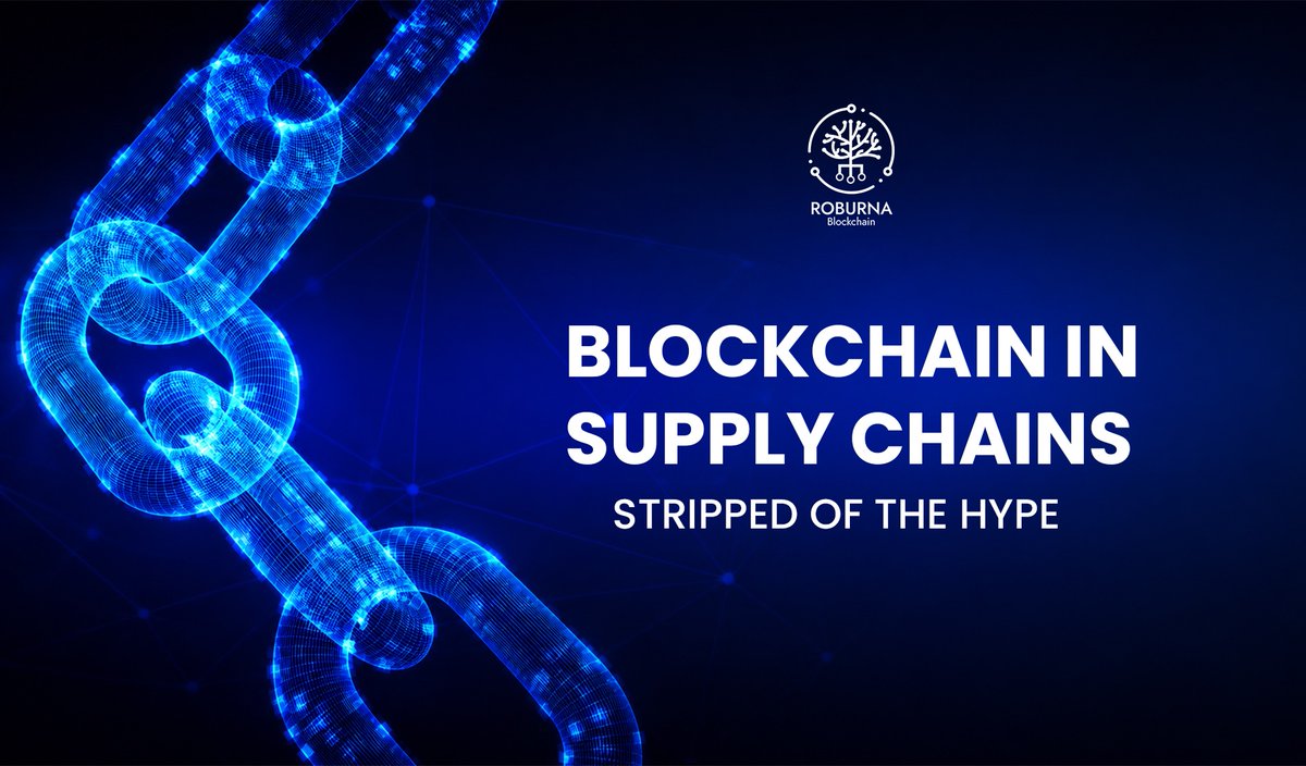 Roburnaofficial's tweet photo. Blockchain has spent so long being associated with tokens, exchanges, and speculation that many people have forgotten what it actually does.

At its core, blockchain is simply a shared record, multiple parties can write to it, no single party can rewrite it after the fact and every entry is linked to the one before it, making any attempt to alter history immediately visible.

That may not sound revolutionary until you compare it to how most supply chains operate today.

A manufacturer has its records, a logistics provider has its records, a warehouse has its records, a retailer has its records.

Each system describes the same journey from a different perspective, but no one holds a complete, trusted version of events.

That has been the structural problem behind everything we've covered in this series:

• Counterfeit products entering legitimate supply chains
• Product recalls that take weeks or months to trace
• Inventory distortion costing trillions
• Food contamination discovered long after consumers become ill
• Digital systems that moved records from paper into databases without solving the trust problem

In our previous post, we outlined four requirements for real end-to-end supply chain visibility:

Event-based.
Multi-party.
Tamper-resistant.
Product-level.

Blockchain is one of the few architectures that delivers all four simultaneously.

Events can be recorded as they happen, every participant can contribute to the same record, no party can alter confirmed history and individual products can carry their own digital identity from manufacture to consumer.

This is why blockchain's role in supply chains has nothing to do with speculation.

It's about creating a record that multiple parties can trust without requiring any one party to trust the others.

The technology was never the difficult part.

The challenge has always been implementation, adoption, and creating infrastructure that works at enterprise scale.