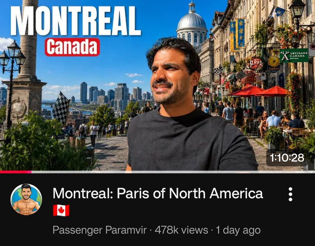 unpluggedmemer's tweet photo. The best YouTube channels in the world. If you haven't discovered their content yet, you're missing some of the finest entertainment on the internet. A thread 🧵👇

1. passenger paramvir(india) https://t.co/AWtgTrlKHK