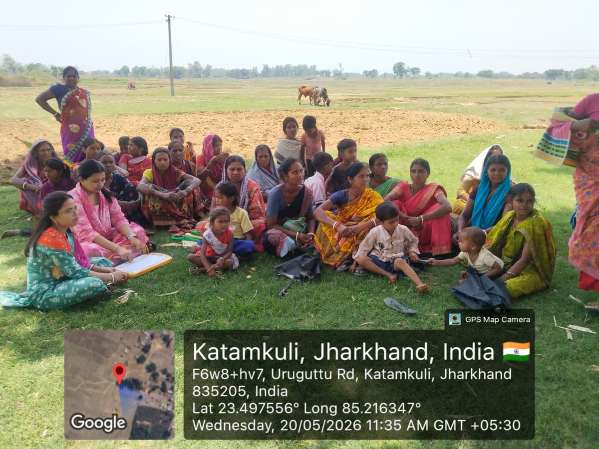 IcroIpl's tweet photo. 🌱 AMRIT Interns conducted a Farmers' Meet at Katamkuli, Ranchi, creating a platform for farmers to discuss challenges, share experiences, and learn about sustainable agricultural practices. Together, we are empowering rural communities for a stronger future.

#IPLFoundation https://t.co/k1ZYa4iQ2F