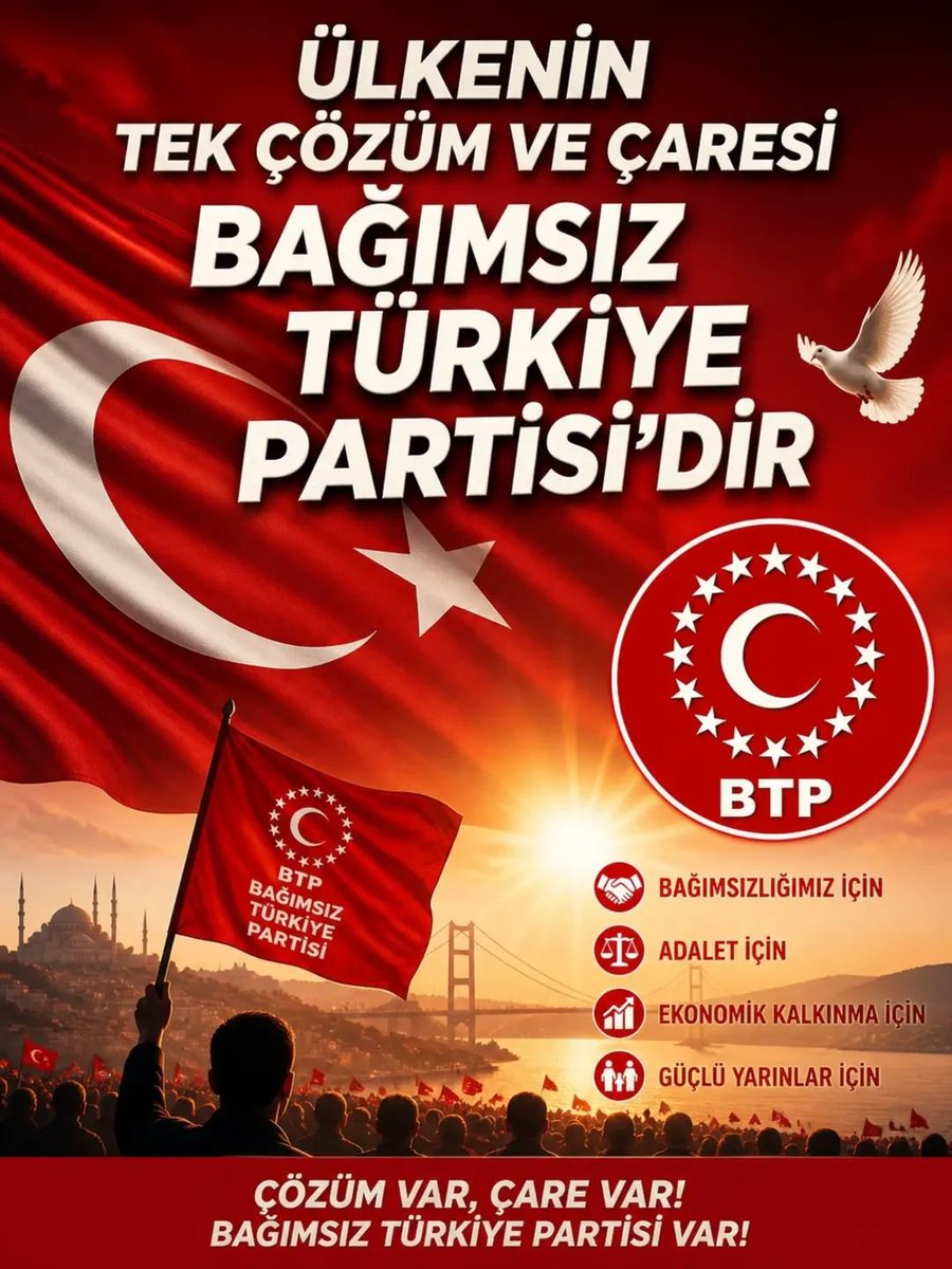 BTP_05x's tweet photo. @huseyinbas_BTP Ülke sahipsiz, vatan sahipsiz değil! Çözümün adresi Bağımsız Türkiye Partisi @BTP_Parti @huseyinbas_BTP https://t.co/Er4ssw6B1h