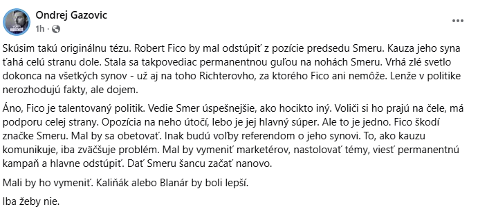 luciahudackova's tweet photo. Hm, netrpezlivo cakam na vyjadrenia komentatorov, osobnosti (a samozrejme aj 🤡) https://t.co/pXSjhVHza8