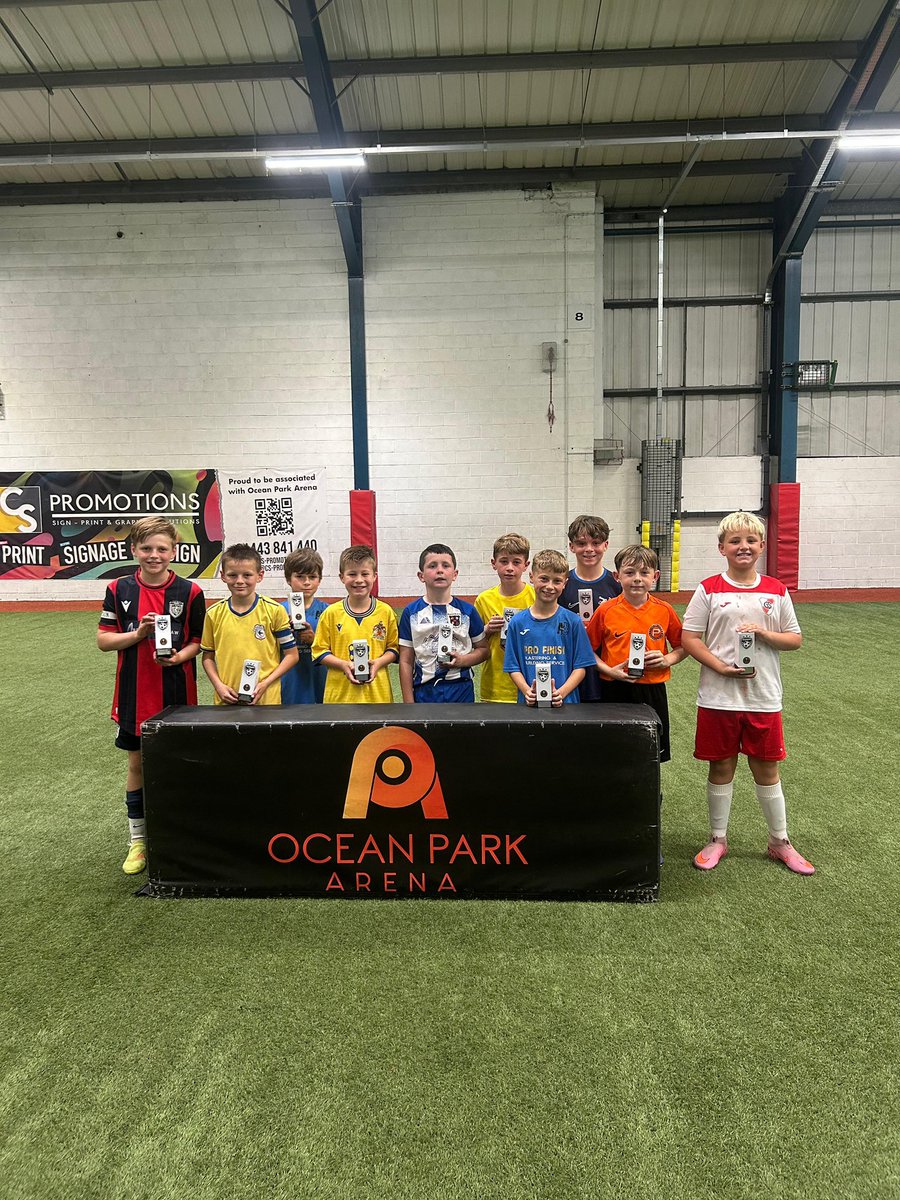 oceanparkarena1's tweet photo. 🏆 U10 OPA CUP – FINAL RESULTS

🥇 @CoachingOt 
🥈 Bridgend RTC
🥉 @PureSwanseaFC 

A huge thank you to all players, coaches, parents &amp; supporters for making our first U10 OPA Cup a fantastic success. 👏

Next up: U11 OPA Cup! 🔥⚽🏆 https://t.co/oblBTwQfwg