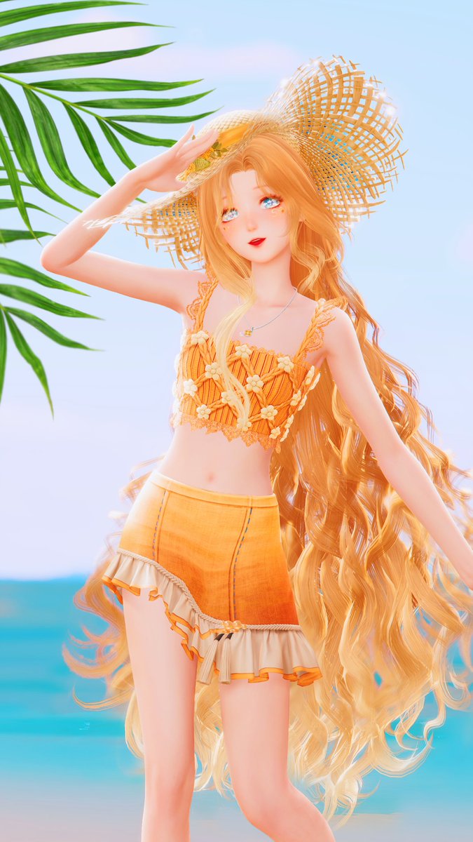 Lexiigames's tweet photo. Nikki is ready for her beach vacation 

InfinityNikki UntilTideEnds https://t.co/mKsbHahgVx