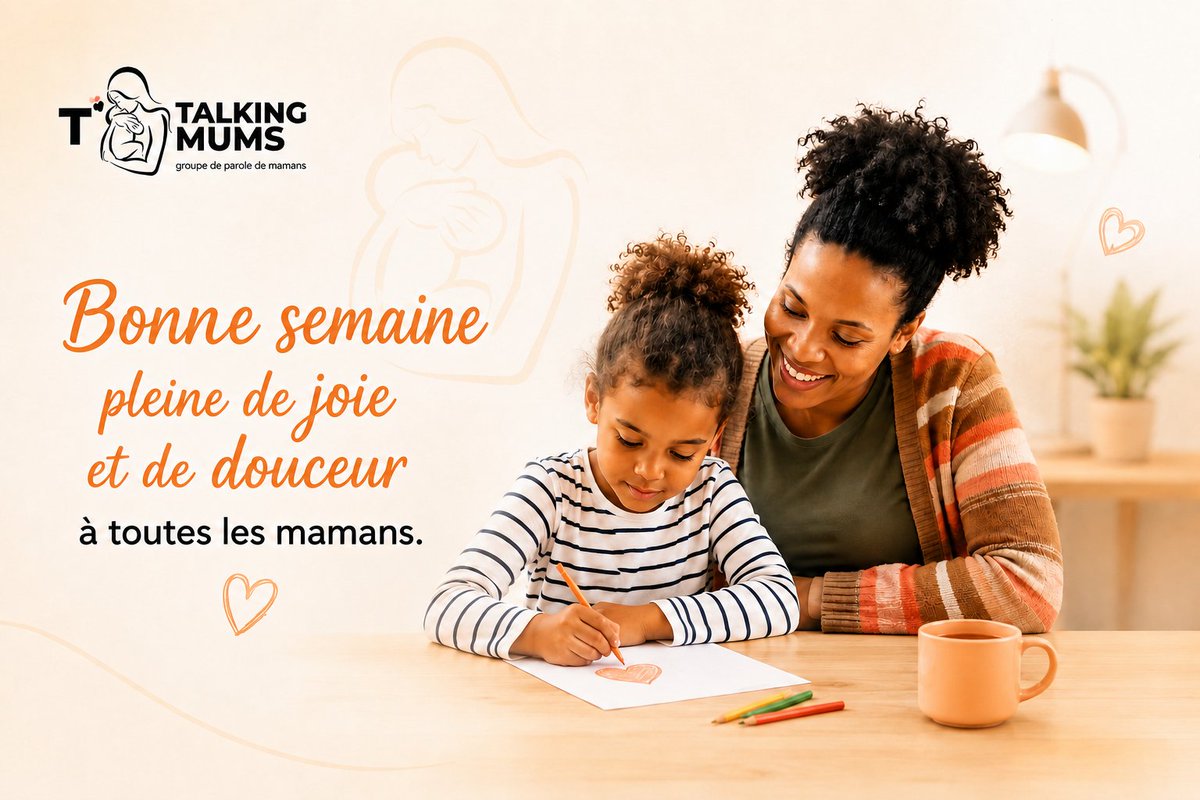 MumsTalking's tweet photo. Bonne semaine les 
TALKING MUMS !

Que cette nouvelle semaine soit remplie de joie, de belles opportunités et de précieux moments avec vos enfants et vos proches.

Continuons à nous soutenir, à nous inspirer et à célébrer chaque petite victoire.

Nous le valons bien ✨👑 https://t.co/aDWMqiTsW2