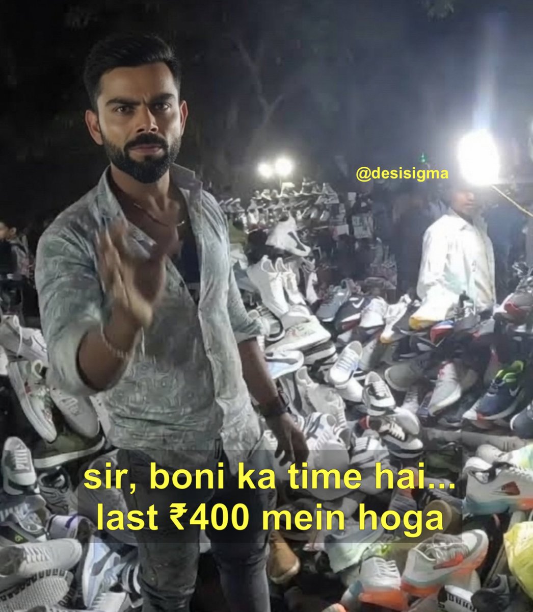 desisigma's tweet photo. from young vaibhav sooryavanshi to legend rohit sharma, every indian player is working hard to prepare for cwc 2027.

meanwhile virat kohli: https://t.co/bPvvvMYnOo