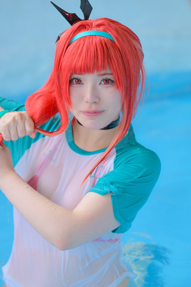YkunCos's tweet photo. Cosplay / 勝利の女神 : NIKKE
「 私と一緒に泳ぎませんか? 」
#NIKKECosplay #RapiCosplay https://t.co/QD2jFdeH7u