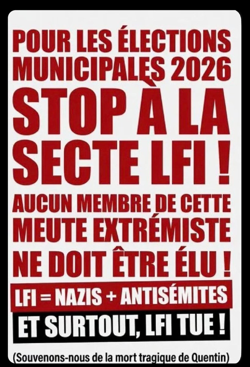 Super_Seb79's tweet photo. @Aurelien_Le_Coq Alerte LFI n'est pas encore dissous ! https://t.co/EaDml3RyeX