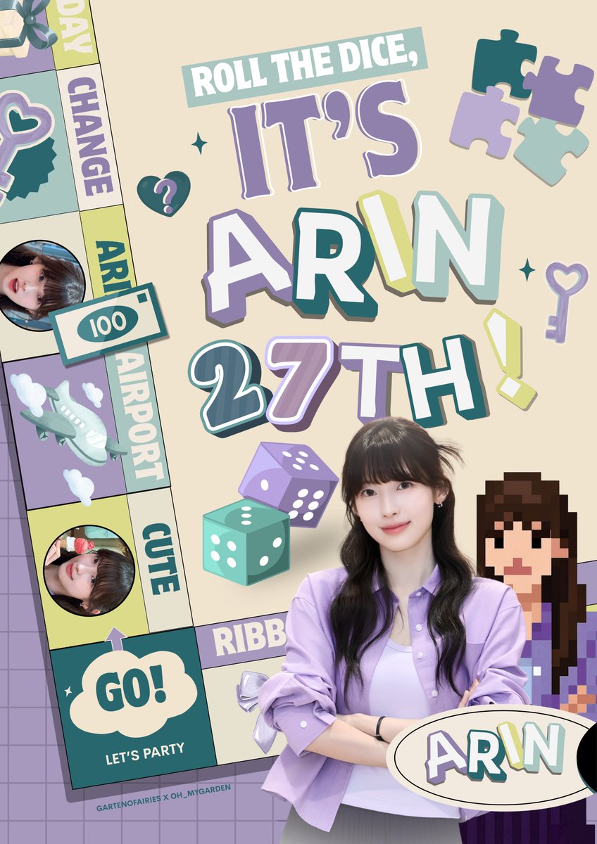 gartenofairies's tweet photo. ⠀
🎲 𓂃 ˖ ࣪ As the box of numerical dots tumbled across the board, the game began with her pawn already moving to grab the best spot. Will this match conclude in her favor again tonight? Have a seat and 𝗥𝗼𝗹𝗹 𝘁𝗵𝗲 𝗗𝗶𝗰𝗲, 𝗜𝘁’𝘀 𝗔𝗿𝗶𝗻’𝘀 𝟮𝟳𝘁𝗵! ៸៸ ◌ . ࣪
⠀ https://t.co/FupzSAEaBR