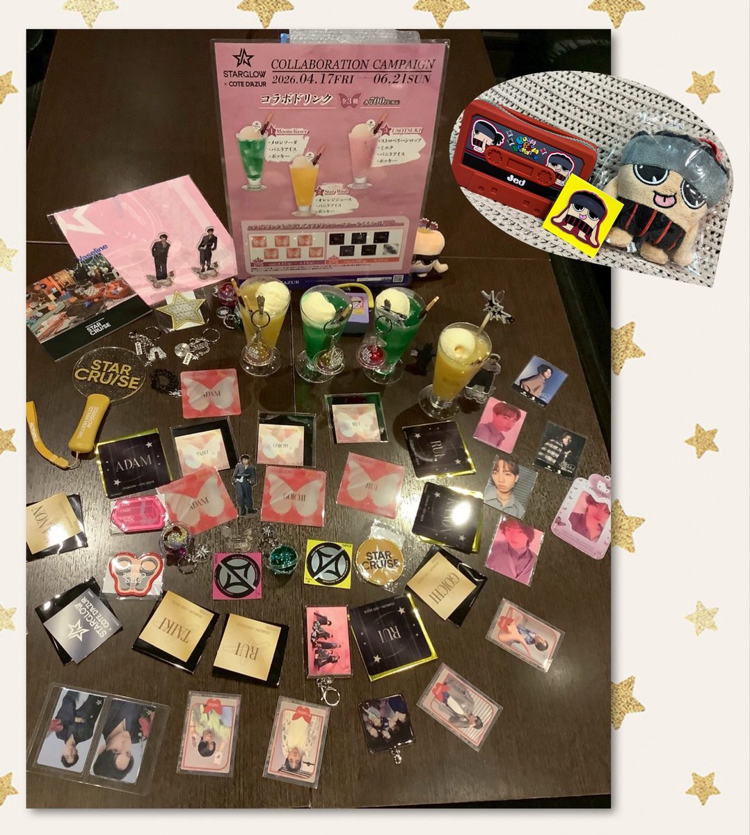 me_junon's tweet photo. 沿線のお友達たちと
コートダジュール🥤第二弾w
今日はアイスが溶ける前に📸💥
(写真お借りしまーす🙇‍♀️)
ジェドくんもありがとうねっ🤭 https://t.co/ClvFsl1DdZ