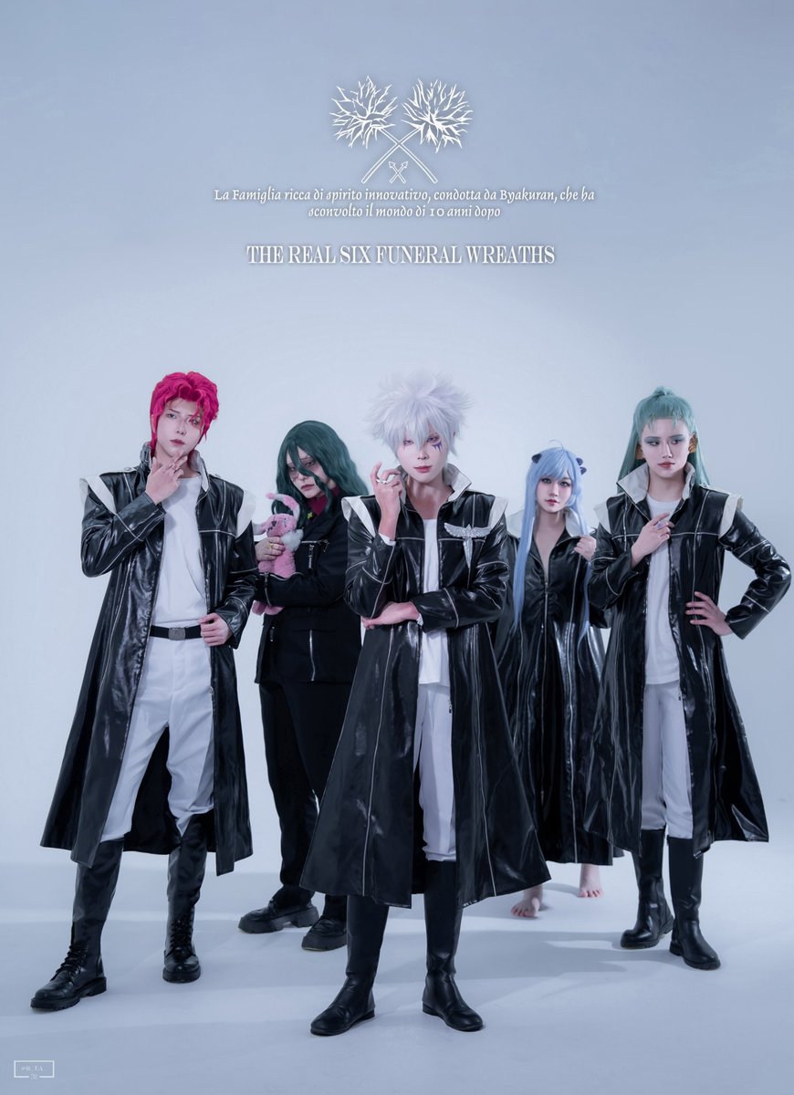 Hobum_gging's tweet photo. ⤫ 𝐑𝐞𝐚𝐥 𝐒𝐢𝐱 𝐅𝐮𝐧𝐞𝐫𝐚𝐥 𝐖𝐫𝐞𝐚𝐭𝐡𝐬 ⤫
真6弔花

Bakran - @why0309
Zakuro - @Hobum_gging
Kikyo - @hasscoscos
Bluebell - @lee_mu_ran
Daisy - @Lile__17
📷- @R_LA_

#家庭教師ヒットマンREBORN
#KatekyoHitmanReborn https://t.co/sUl3QFpioM