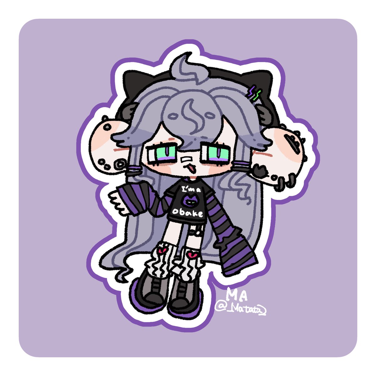 _Mtata2's tweet photo. おばけちゃん👻
 #OC  #illustration https://t.co/R1fnNS6RhG