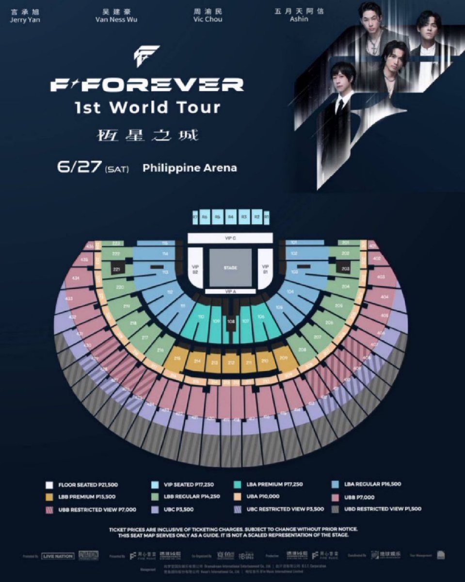 _ritchamaaay's tweet photo. WTS LFB 

F🌟FOREVER TOUR
F4 MANILA BULACAN  

2 UBC 

RFS: cannot go anymore ><

** tickets not yet claimed **

#FFOREVER #JerryYan #VanNessWu #VicChou #Ashin #FFOREVER1stWorldTour #FFOREVER1stWorldTourPH
#F4 #F4inManila #FForeverInManila https://t.co/Z1GleBvKhx