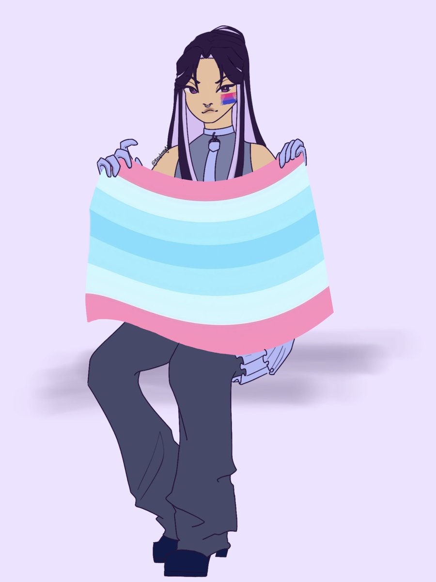 raspberryadee's tweet photo. Part 1 out of ? of my ocs and their flags to celebrate pride monthhh https://t.co/MOWMjDIJ5F