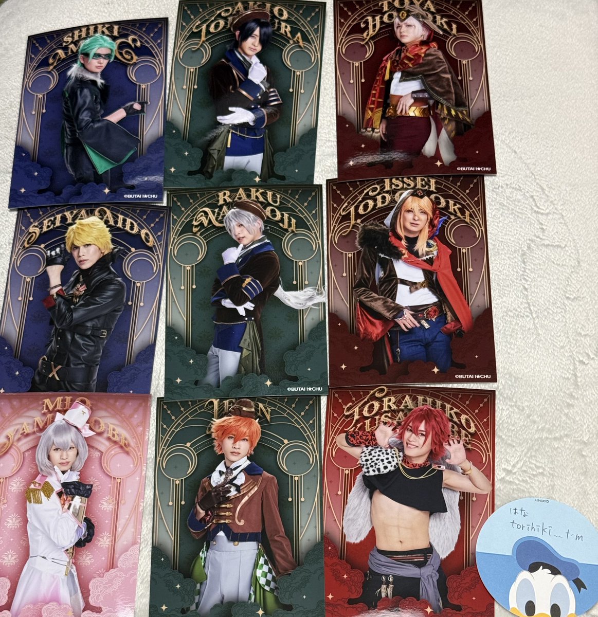 torihiki__t_m's tweet photo. 【交換･譲渡】
舞台アイチュウ アイチュウ アイステージ
キャスト ランダム ブロマイド

求:巽、定価

譲: 子規、アキヲ、十夜、星夜、楽、一誠、澪、レオン、虎彦

27.28日現地取引できる方を探しています
買取含めまとめて取引頂ける方優先
お気軽にお声掛けください https://t.co/MGZBaf5fim