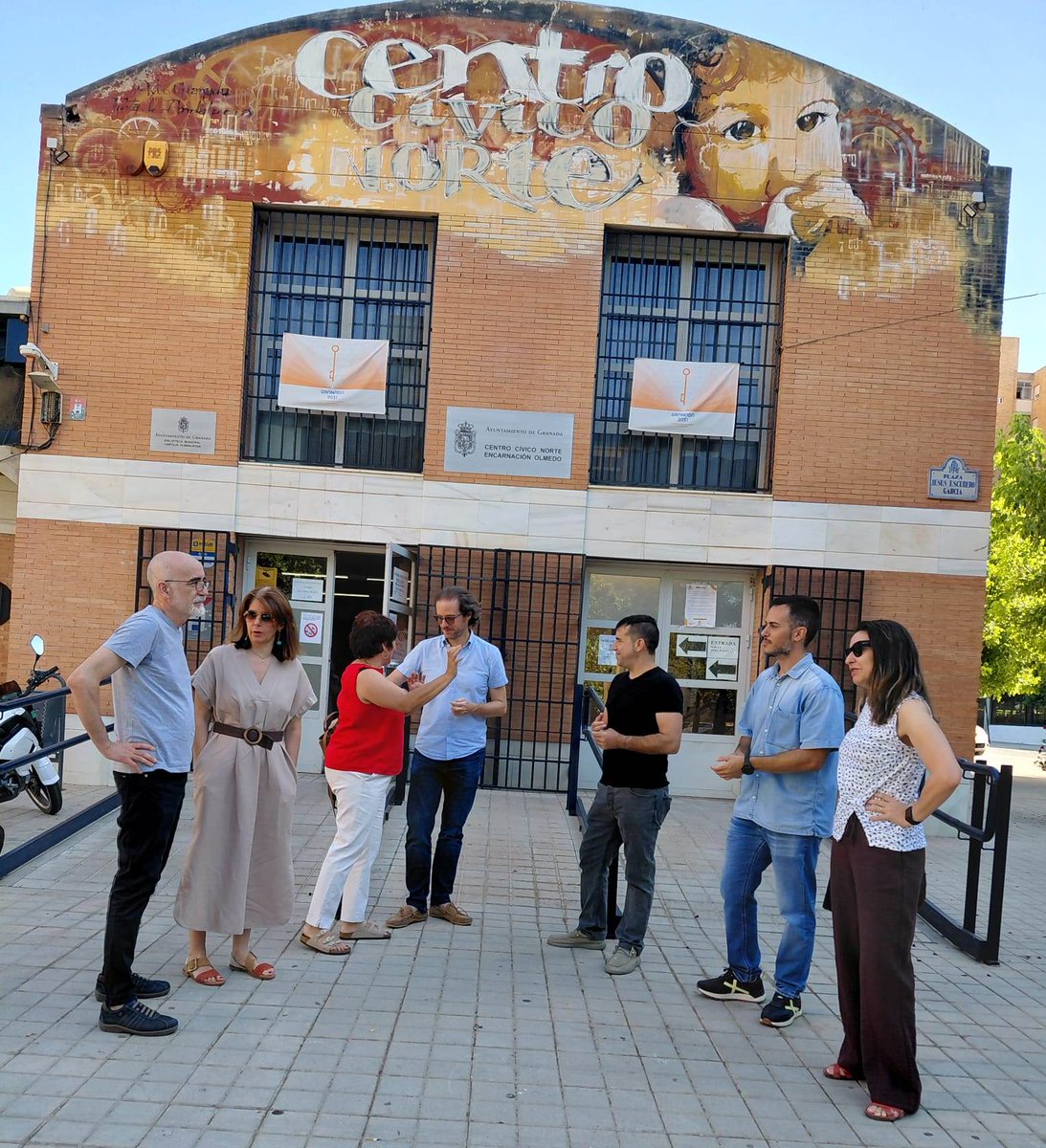 ccoogranada's tweet photo. CCOO Granada pide la tramitación de la Ley de barrios vulnerables para la provincia 

La Ejecutiva del sindicato se reúne en el Centro Cívico Norte, con las entidades promotoras del Proyecto de Ley de Barrios, para impulsar propuestas concretas 

🧐+INFO ⭕️https://t.co/lxsLvgGyeh https://t.co/6943HIckyO