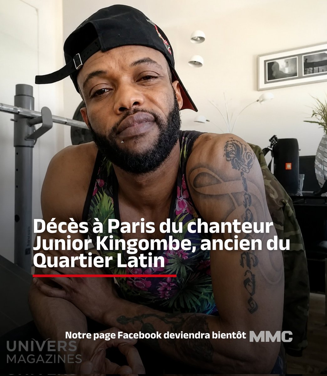 MMCrdc243's tweet photo. 🚨 𝗜𝗡𝗙𝗢 𝗘𝗫𝗣𝗥𝗘𝗦𝗦 : Plusieurs sources concordantes annoncent le décès de Junior KINGOMBE, ancien chanteur du Quartier Latin de Koffi OLOMIDE, survenu des suites d’un arrêt cardiaque.
#MMC https://t.co/BZLPLXBIF9