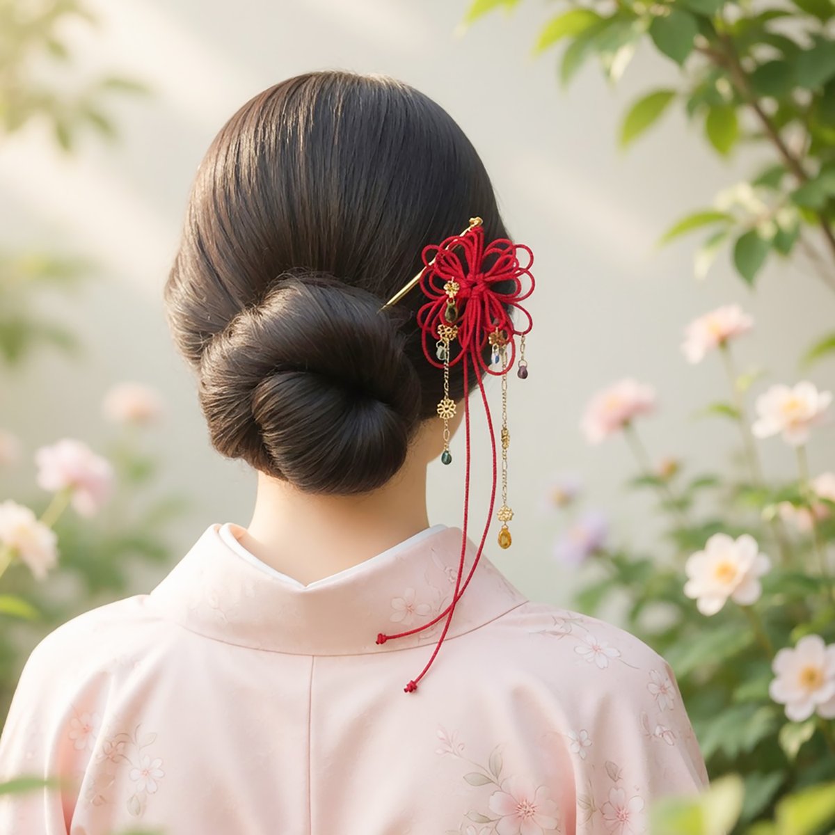 nuta_design's tweet photo. 6月16日(火)の再販売
飾り結びかんざし「彩と無垢」
浴衣の装いに簡単アレンジ、これ一本で華やいだ和装ヘア。
軽いからまとめ髪を崩しにくく、長時間つけても重みで疲れるなどの負担もかなり抑えられますよ。
--
Vibrant Red Japanese Knot Kanzashi with Czech Beads
鮮豔紅色日式飾結髮簪 附捷克珠 https://t.co/zTFueyt3ai