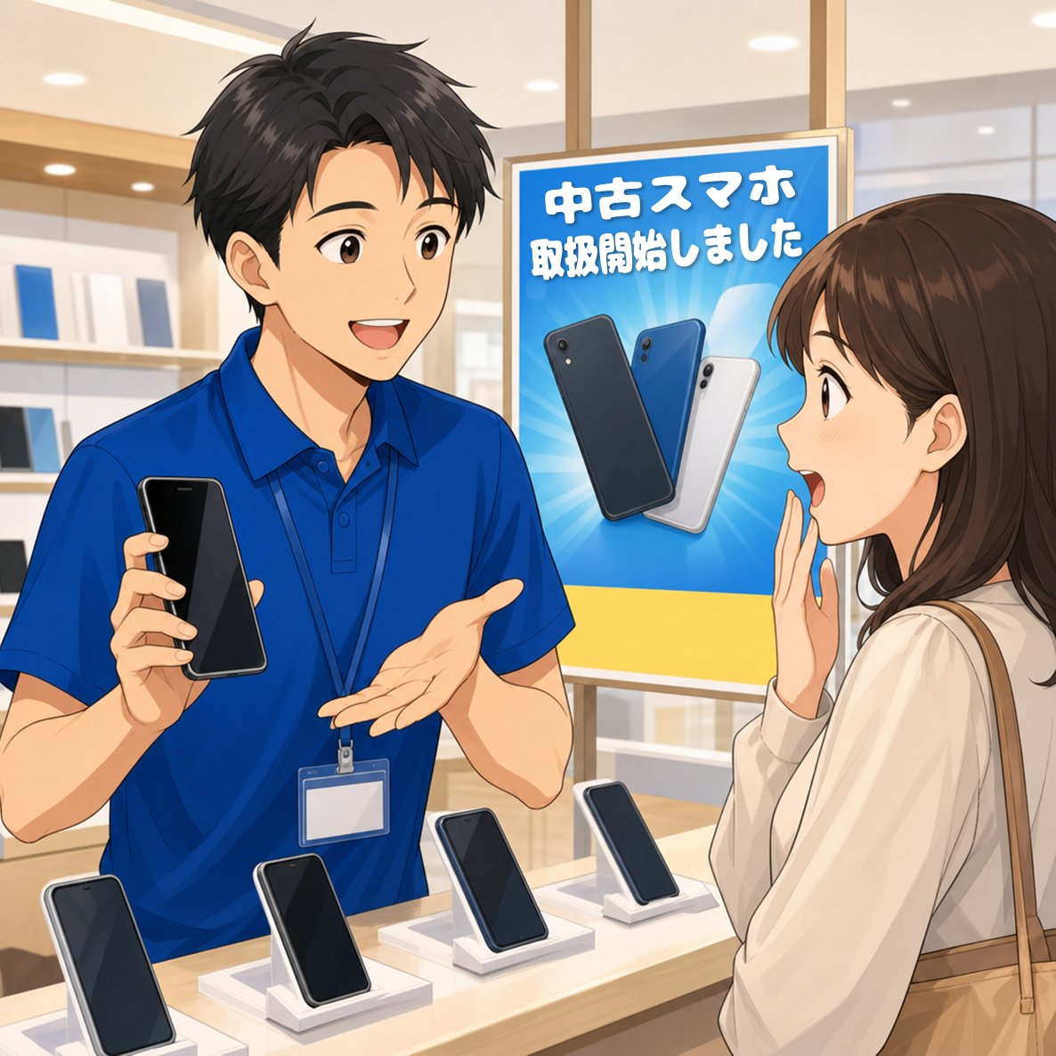 PPP_oota's tweet photo. ピポパーク太田店では、このたび中古スマートフォンの取り扱いを開始しました。これに���り、より多彩なスマホ選びが可能となり、さまざまなご予算やニーズに対応できるようになりました。販売する中古スマホは厳しい動作確認とクリーニングを経ており、安心してご利用いただける品質を保っています。新 https://t.co/MhdOanvCoA