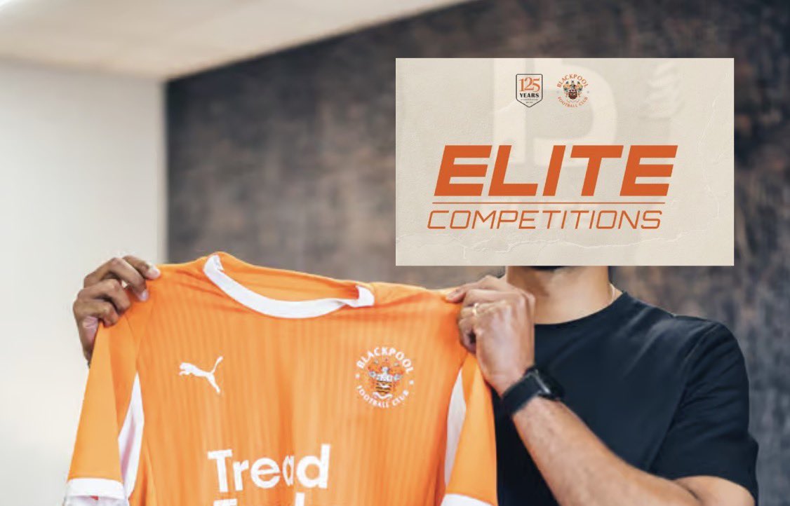 TweetsTangerine's tweet photo. @BlackpoolFC @elitecompltd warra signing elite bagsman https://t.co/9bCSl9zsiT