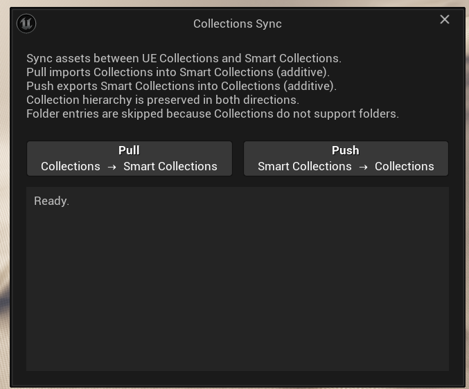kachipochi_tool's tweet photo. Smart Collections 1.1 Released!

We have added a feature that allows you to sync both regular collections and Smart Collections.

#Fab #UE5 https://t.co/vJs18L2zf9