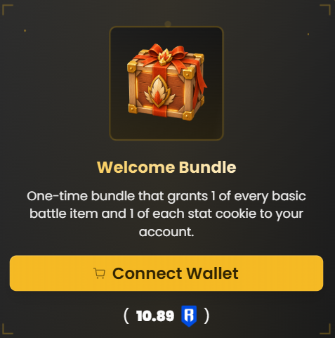 PlayChickenSaga's tweet photo. The Welcome Bundle 🎁

Includes items like battle items and cookies! 

Perfect for new players who have purchased or have been delegated a chicken. 

Buy the bundle here: https://t.co/J05NXQLaSl |
Play Chicken Saga now: https://t.co/v32unovAsj