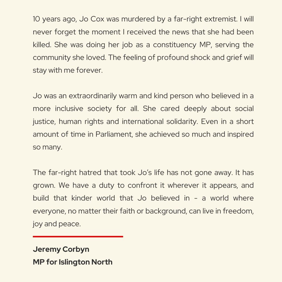 Jeremy Corbyn tweet media
