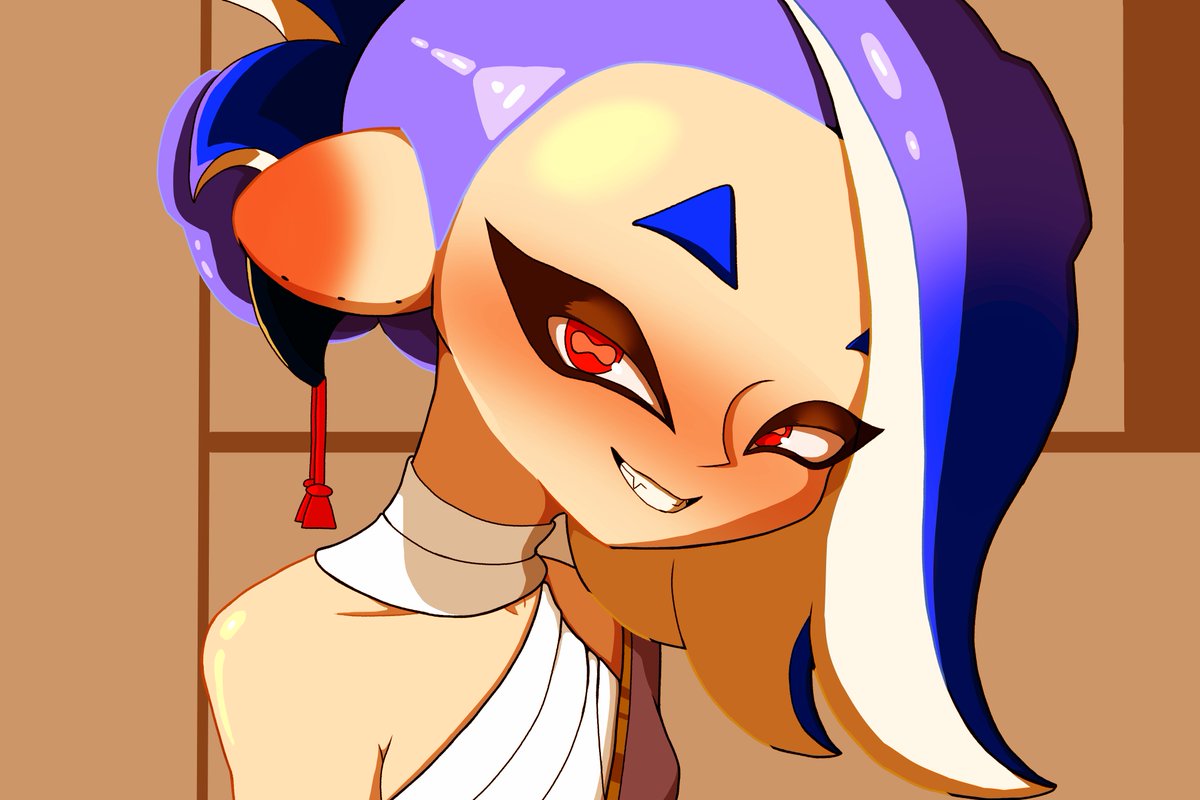 Kaithehedg15665's tweet photo. The warm smile of the cold-blooded Octo
I was experimenting with layer modes to make this. I defintely wanna do this for more drawings in the future, this was a lot of fun.
#Splatoon3 #Splatoonart #Shiver #Deepcut https://t.co/jIAd7PJtqt