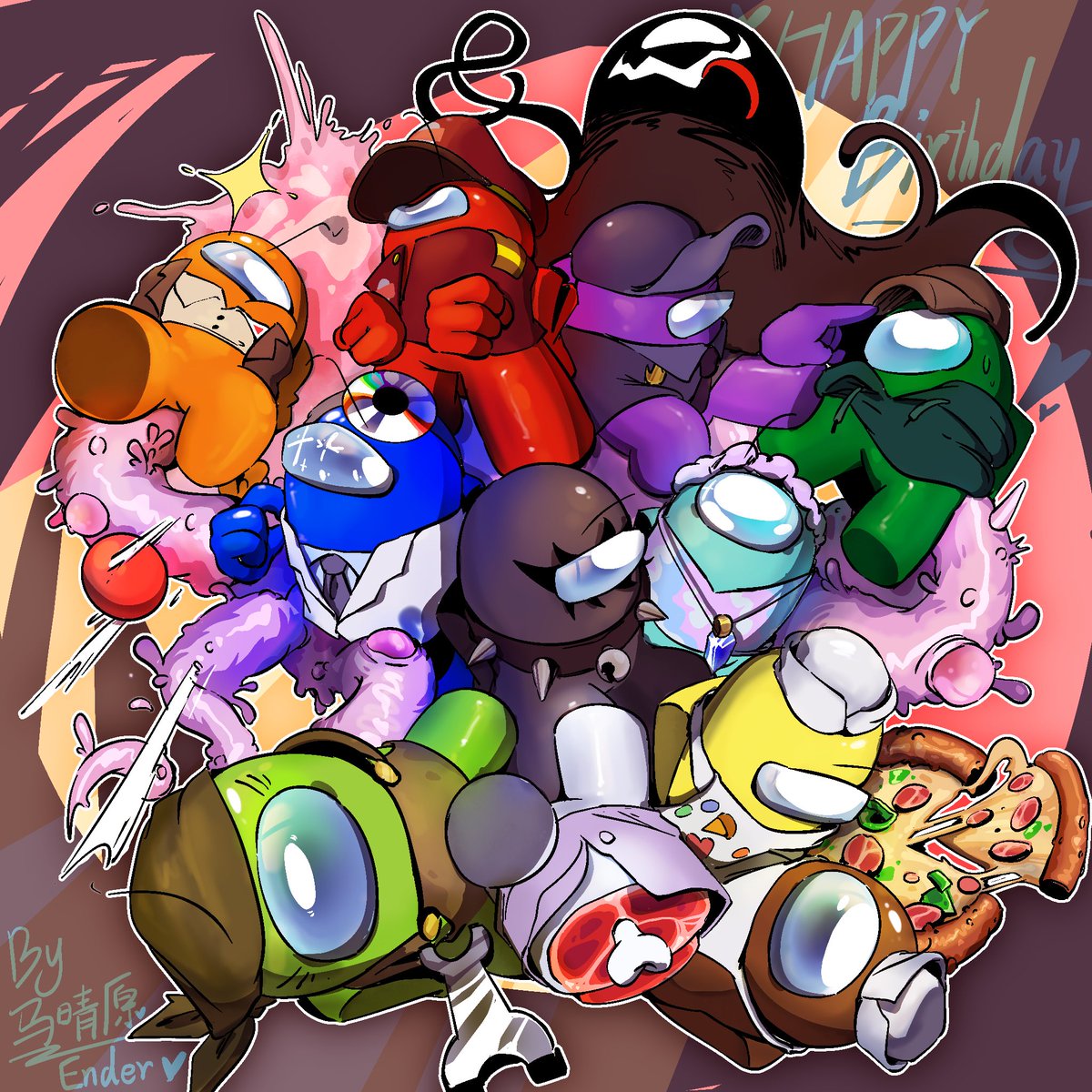 アンティアス130　ポッピンDJ.　クマノミ1999　イラスト　カーペンター 💌Just Ender🧻 on X: 