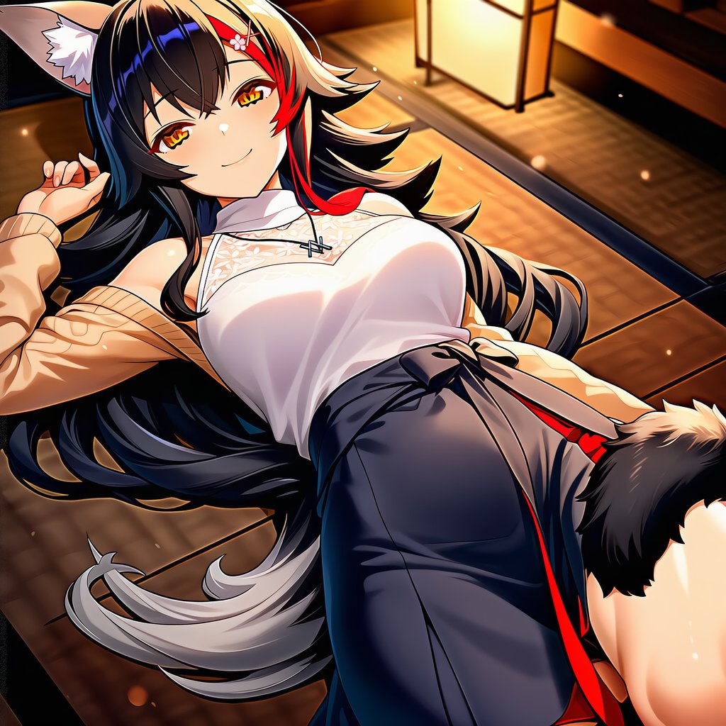 bdsmholo's tweet photo. 大神ミオ／Ookami Mio

#AIイ��スト #AIart #ホロライブ #hololive
SFW Illustration https://t.co/yUo4tBzk54