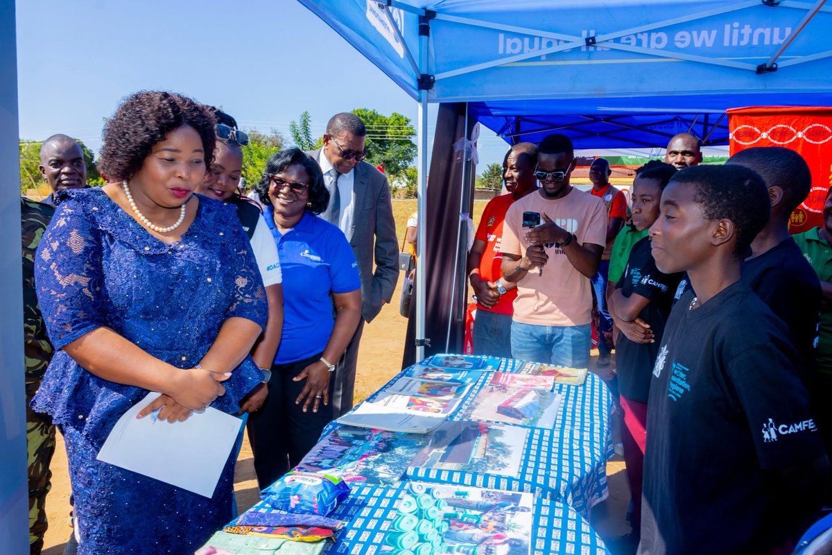 PlanMalawi's tweet photo. Today, Plan International Malawi joins Africa in marking the Day of the African Child under the theme: “Ensuring Universal Access to Water, Sanitation and Hygiene for Every Child.”  We are at Matete Ground, Nkhata Bay for this year’s commemoration.

#EverydayForHer #DAC2026 https://t.co/iSsQqAdNDJ