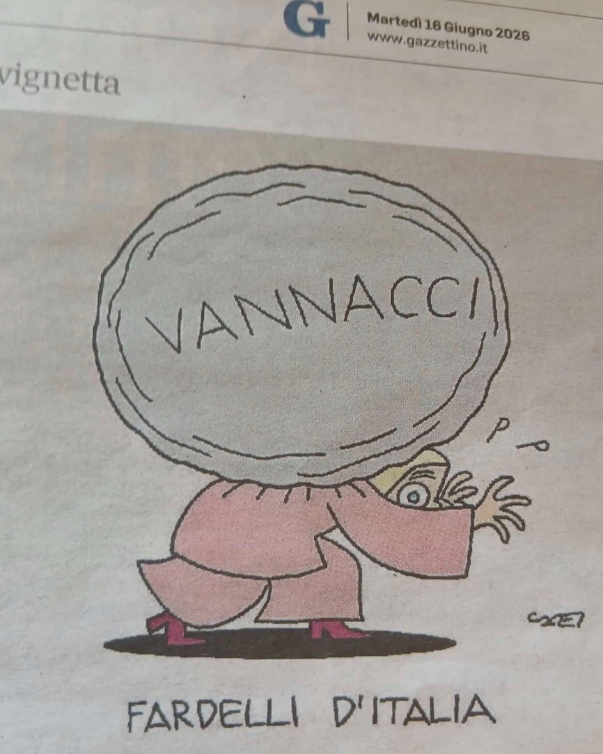 RegionFriuliEts's tweet photo. « La #Meloni e il risultato dei suoi troppi voltafaccia ».

Rassegna stampa-commenti https://t.co/rFDrricgId
