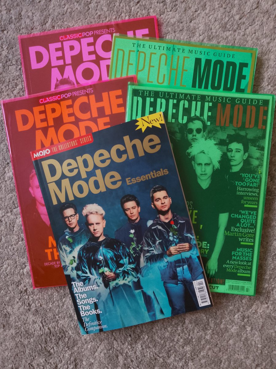 AmpedTo11's tweet photo. @marialuisa69ap1 Mode reading time. Do you have any of these Maria? #Devotees4Life #DepecheMode ππ€ https://t.co/2ti7CRZbQr