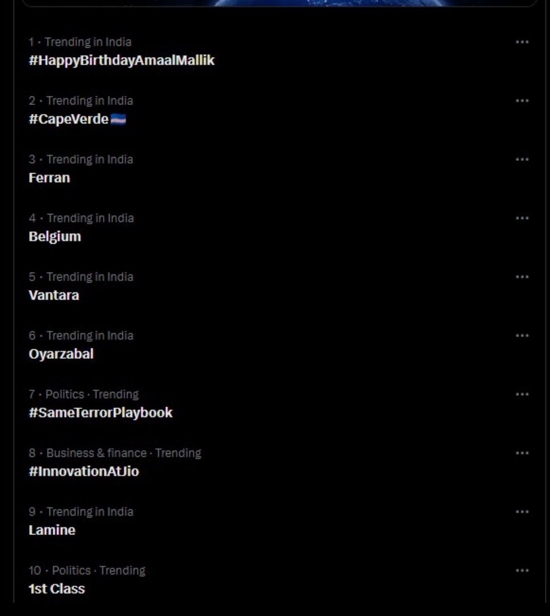 Eclipsefury_09's tweet photo. What a great ending of our month long fest!! 
✅ #HappyBirthdayAmaalMallik hashtag trended at 1
✅ HAPPY BIRTHDAY AMAAL tagline trended at 1
✅ Trending in X news too 

@AmaalMallik 

#AmaalMallik
#AmaaliansFest2026 https://t.co/F7UpRbjFcE