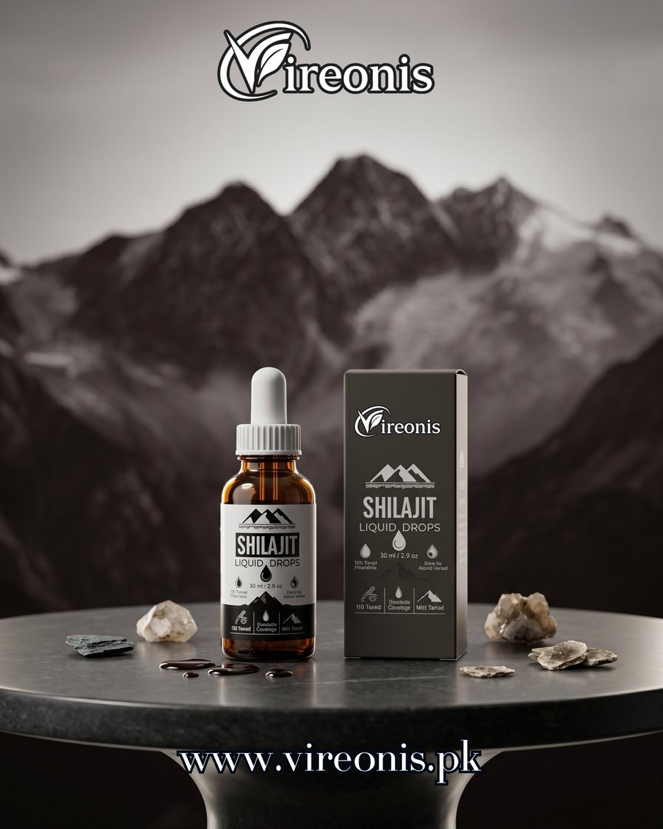 vireonispk's tweet photo. Vireonis Pakistan Shilajit Liquid Drops are made from premium Hamalayan Shilajit to support energy, focus and daily wellness. Enjoy the power of nature in a convenient liquid form.
#VireonisPakistan #ShilajitLiquidDrops #HamalayanShilajit #NaturalWellness #PureShilajit https://t.co/QDFGusXQ5q