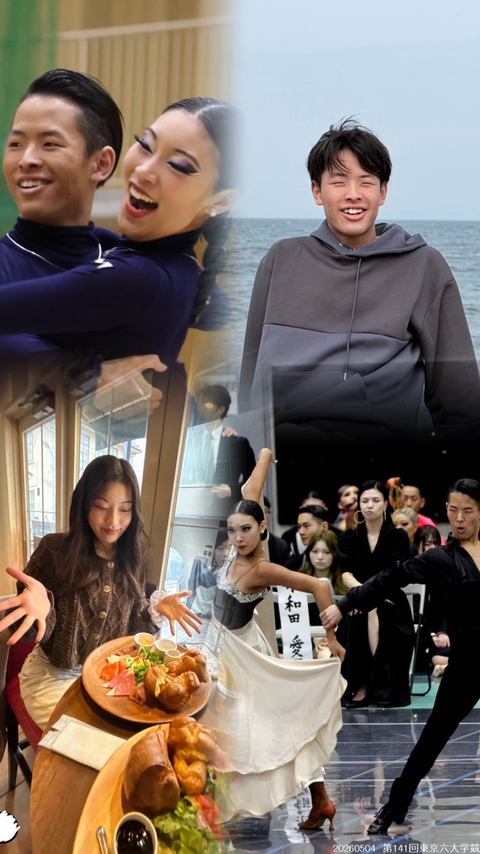 Todaidancer's tweet photo. 【春東部選手紹介②🏆】
背番号44番
~大森・川道組~
いつも笑顔で親しみある我らが副将たいすけさん❕キレのあるダンスとのギャップが魅力🕺
努力家で練習熱心なかんなさん🫶かっこいい表情に目を奪われます💃
2人が出場するのはルンバとパソドブレ‼️ 実力派ペアの圧巻のダンスをお見逃しなく❕✨ https://t.co/m5L9SM70S5
