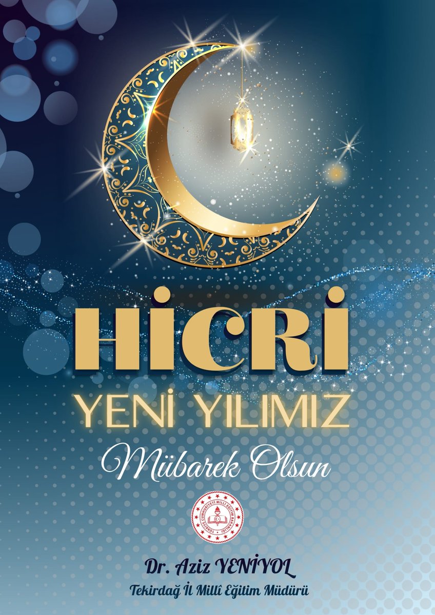 drazizyeniyol's tweet photo. Hicret'in taşıdığı umut, azim ve kardeşlik ruhunun yeniden hatırlandığı bu müstesna günde;
Muharrem ayının ve Hicrî Yeni Yılın gönüllerimize huzur, hayatımıza bereket, dünyamıza barış getirmesini diliyorum.
1 Muharrem 1448 🌙 https://t.co/z7L5vakug2