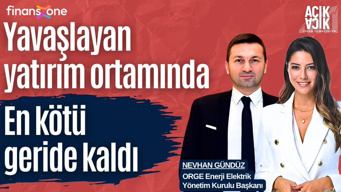 TekaNeves's tweet photo. 📢 Açık Açık yeni bölüm yayında!    

Açık Açık'ın yeni bölümünde ORGE Enerji Elektrik Taahhüt Yönetim Kurulu Başkanı Nevhan Gündüz'ü ağırlıyor.

Yeni bölüm şimdi finansZone YouTube kanalında. https://t.co/niSnJRrw6N