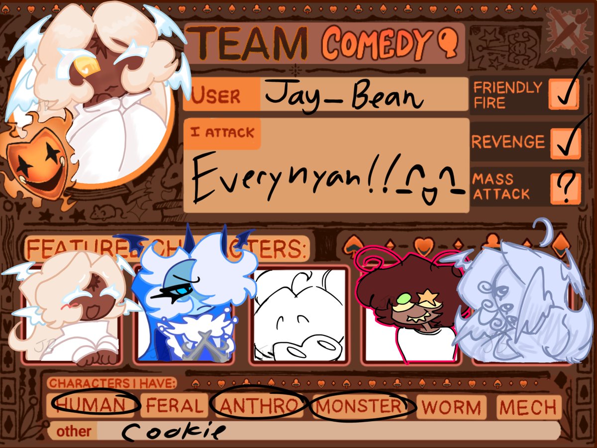 PureVanillakin1's tweet photo. Sobs
#artfight2026 #imgonnakillmyself #ocs #sonas #purevanillasona #purevanillacookiesona #teamcomedyartfight https://t.co/TEDPEtfxMz