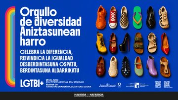 javierremirez's tweet photo. 🏳️‍🌈"Orgullo de diversidad. Celebra la diferencia, reivindica la igualdad" / "Aniztasunaren harrotasuna. Ospatu ezberdintasuna, aldarrikatu berdintasuna”

✊Presentamos campaña @gob_na reivindicando el valor de la diversidad y para seguir avanzando en igualdad

#Orgullo2026 https://t.co/LraWJ7t5Zg