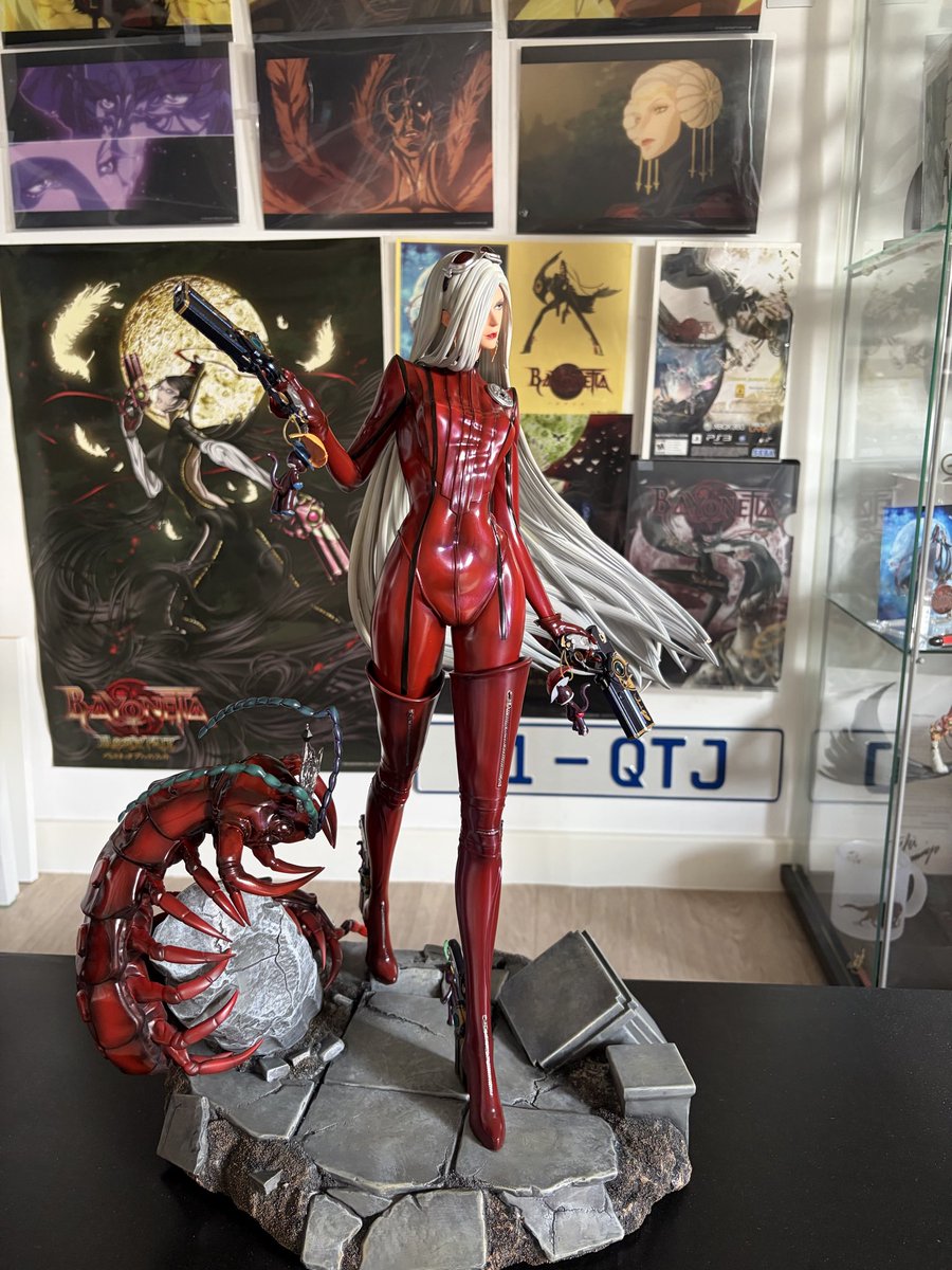 xAll4one's tweet photo. New addition to the Bayonetta collection : Jeanne ACY figure 💋

#Bayonetta #Bayonettacollection https://t.co/LFPAR0FAui