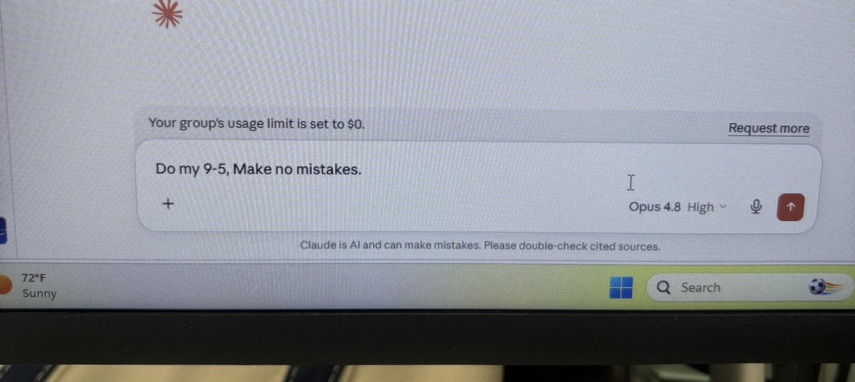 TappedOutTakes's tweet photo. Day 1 of next 50 years. I solved the issue. https://t.co/tsFiAwDm9t