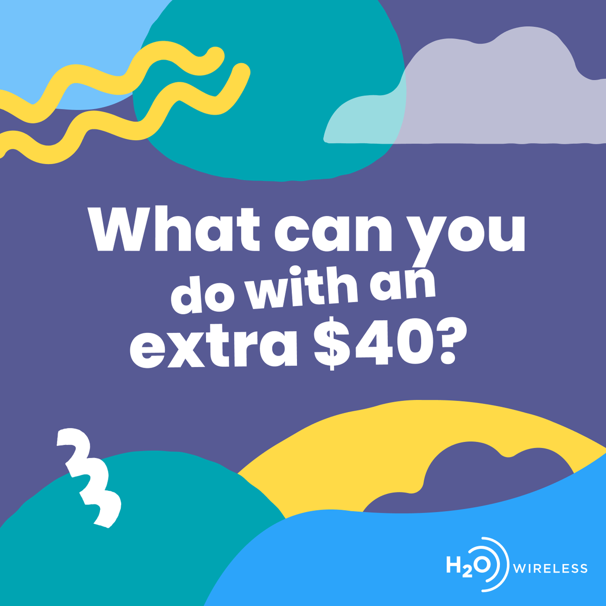 H2OWireless's tweet photo. Make the move to H2O. Put the extra savings to good use every month. https://t.co/JZpHVNz0rd